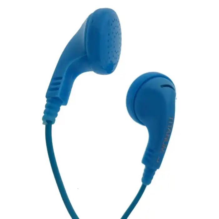 Casti audio stereo, in-ear, Titanum 91906, conector jack 3.5mm, cablu 115 cm, albastre Ofertă specială