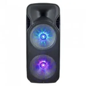 Boxa Portabila 2x15"/38cm Iluminata 150w Rms Usb/sd/bt/fm/aux Cumpără online