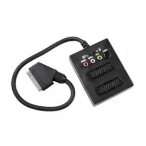 Adaptor Scart Box - 3x Rca + Svhs + Intrerupa Preferatul clienților