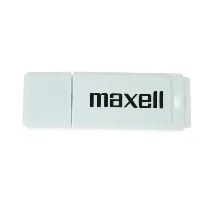 Livrare rapidă Memorie USB 2.0 capacitate 8Gb, Maxell 77231, 100PC, cu capac, alba