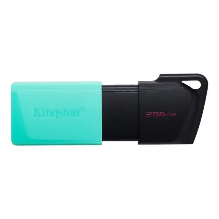 Memorie USB 3.2 Kingston Data Traveler Exodia, 256Gb, cu capac si inel breloc, verde Bestseller