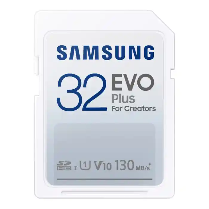 Card SDHC 32 Gb, Samsung Evo Plus for Creators, U1, V10, 130Mb/s Reducere de preț
