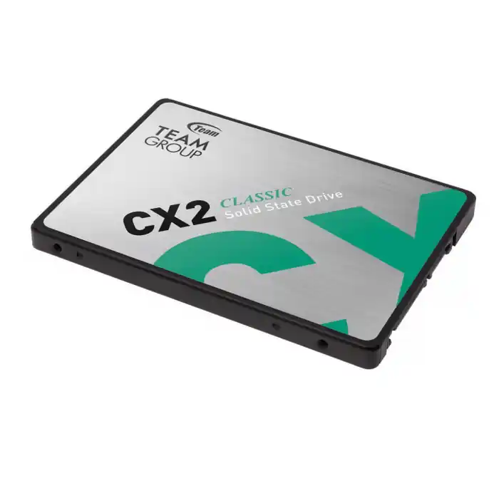 SSD Team Group CX2, 256GB, Black Ofertă limitată