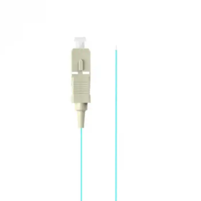 Adaptor retea fibra optica coada/Pigtail cu conector SC/UPC, lungime 2m, Lanberg 43355, Easy Strip MM OM3, turcoaz Reducere de preț