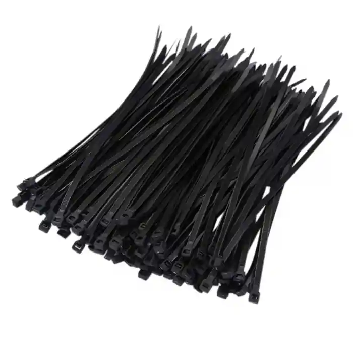 Set 100 bride zimtate din nailon, 3.5x200mm, cu autoblocare, tip colier, Xtreme 07157, pentru fixare si legare, negre Super ofertă