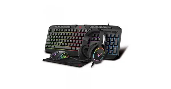 Set Gaming 4in1 Rgb Rainbow Varr Preferatul clienților