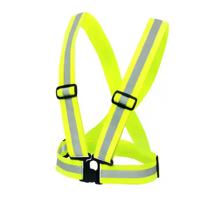 Vesta reflectorizanta cu bretele reglabile, Xtreme XL 12071, pentru vizibilitate, verde fluorescent Reducere de preț