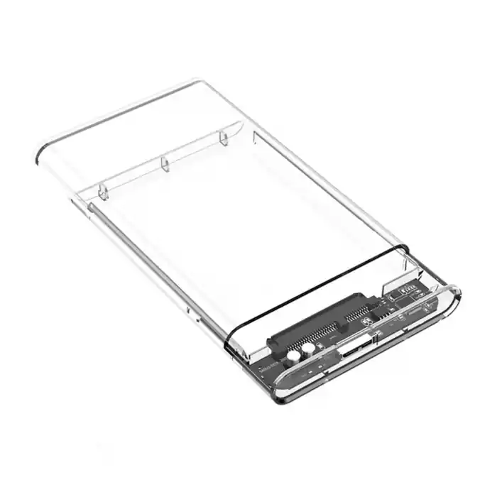 Disponibil imediat Rack extern pentru HDD/SSD 2.5 inch, USB 3.0, SATA, capacitate pana la 4TB, transparent