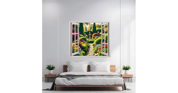 Reducere specială Folie Imprimata Color Pentru Decor Perete Locuinta, Dimensiune 125 X 110Cm, Model: View To Haven 12