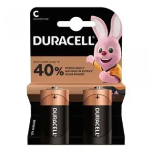 Disponibil imediat Baterie Alcalina Lr14 Blister 2 Buc Duracell