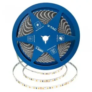 Cumpărături sigure Banda Led 5mm 8w/m 24v Ip20 Rola 10m 4000k Cip Cree