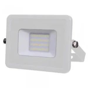 Preț mic Reflector Led Smd 20w 6400k Ip65 Alb, Cip Samsung