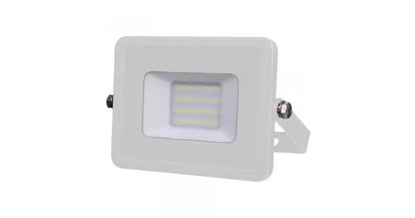 Preț mic Reflector Led Smd 20w 6400k Ip65 Alb, Cip Samsung