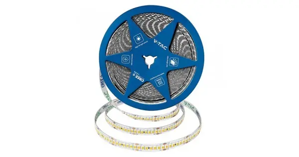 Vezi acum Banda Led 10mm 18w/m 24v Ip20 Rola 10m 3000k Cip Cree