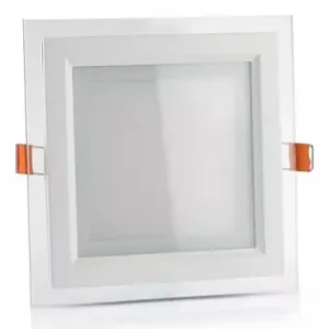 Reducere extra Panou Led Patrat Incorporabil 18w 6400k Alb Rece, Sticla