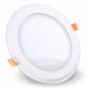 Popular Corp Iluminat Led Rotund Incorporabil 6w 6400k Alb Rece, Sticla