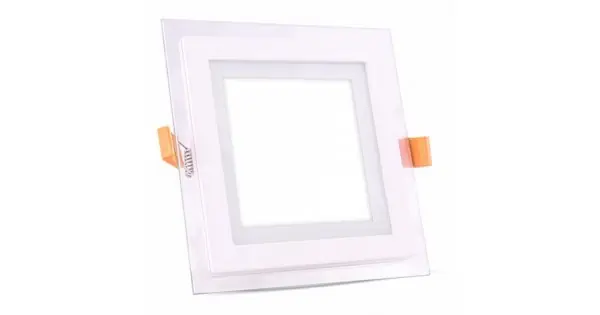 Corp Iluminat Led Patrat Incorporabil 12w 6400k Alb Rece, Sticla Ofertă