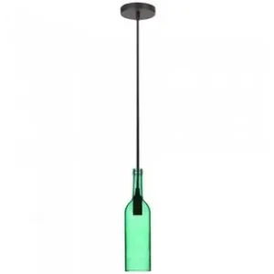 Pendul Tavan Model Sticla Vin Culoare Verde Bestseller
