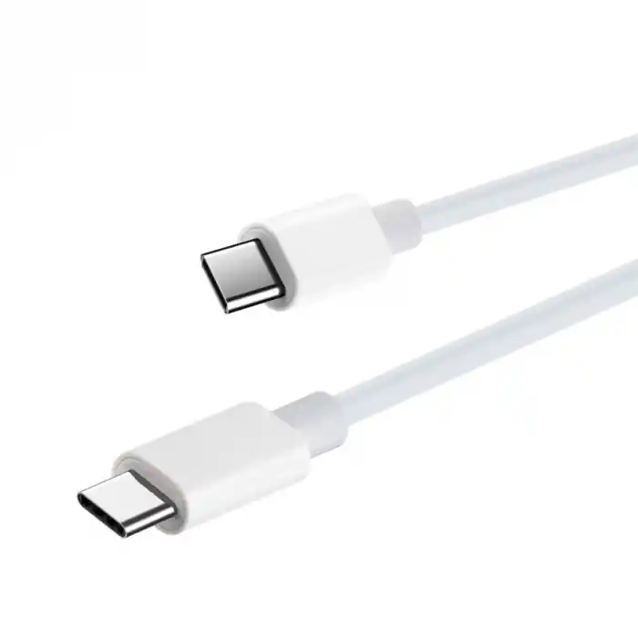 Chilipir Cablu de date si alimentare, PD 100W, conectori USB Tip C tata la USB Tip C tata, Maxlife, lungime 100 cm, in blister, alb