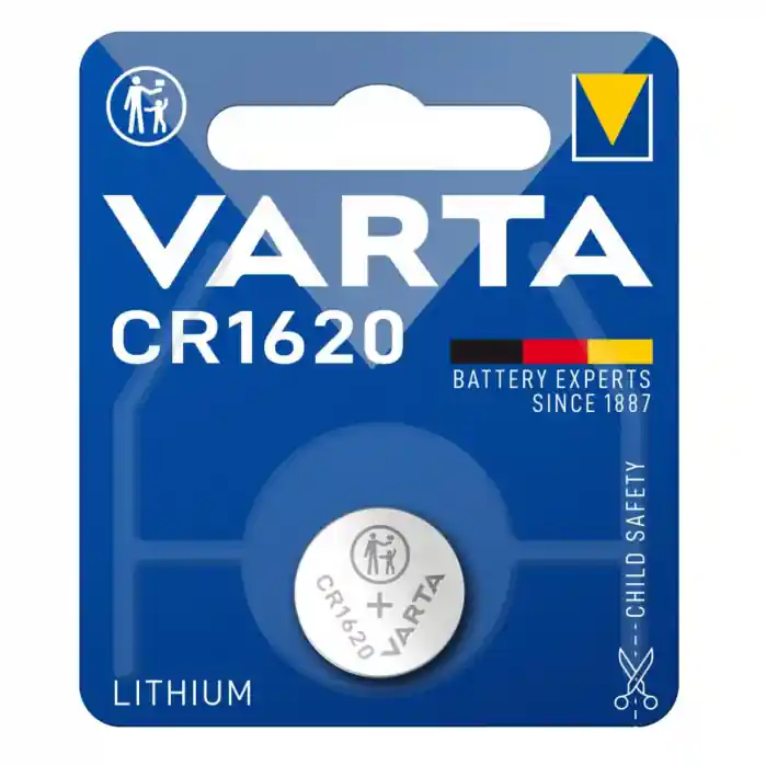 Baterie Litiu 3V CR1620, tip moneda, Varta 27693, in blister Ofertă exclusivă