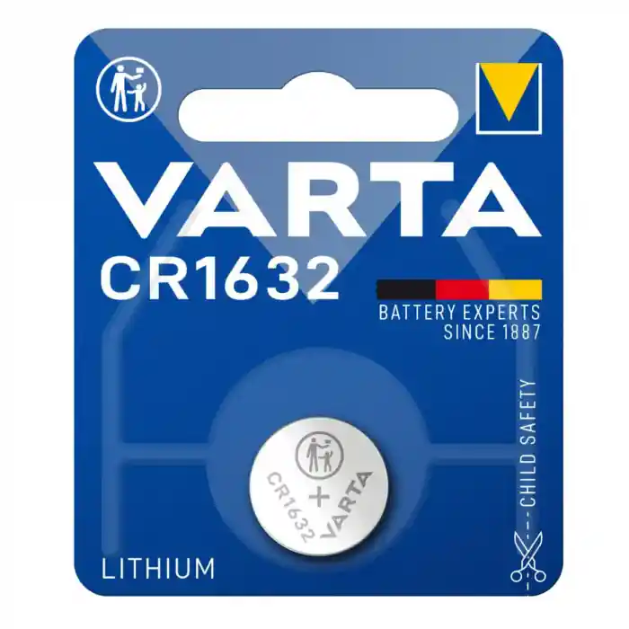 Baterie Litiu 3V CR1632, tip moneda, Varta 57623, in blister Ultima șansă