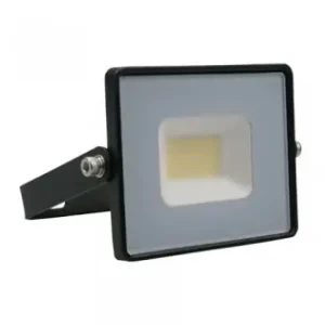 Reflector Led Smd 20w 6400k Ip65 - Negru Livrare expres