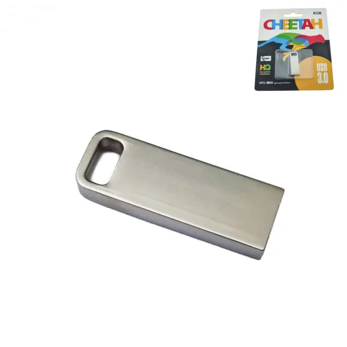 Memorie USB Imro Cheetah 8GB USB 3.0, design compact, carcasa metalica Popular