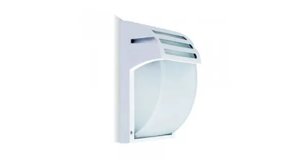 Corp Iluminat Aplicabil Pe Perete Max 40w Ip44 Alb Retur ușor