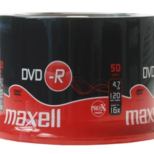 DVD-R, 4.7Gb, 16X , Maxell , Cake Box , 50 buc -275610.40.TW Cel mai vândut
