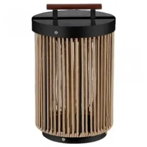 Lampa Solara 2.4w 3000k Ip65 - Negru/maro Ieftin