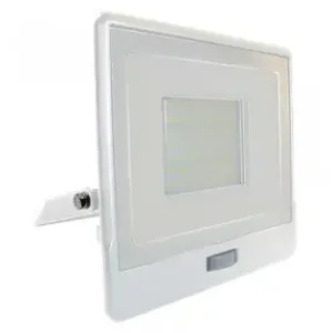 Reflector Led Smd 50w 4000k Ip65 Cu Senzor Miscare - Alb Ofertă de sezon