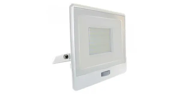 Reflector Led Smd 50w 4000k Ip65 Cu Senzor Miscare - Alb Ofertă de sezon