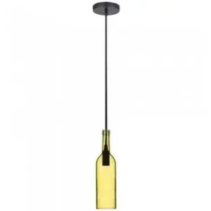 Cumpără acum Pendul Tavan Model Sticla Vin Culoare Galben