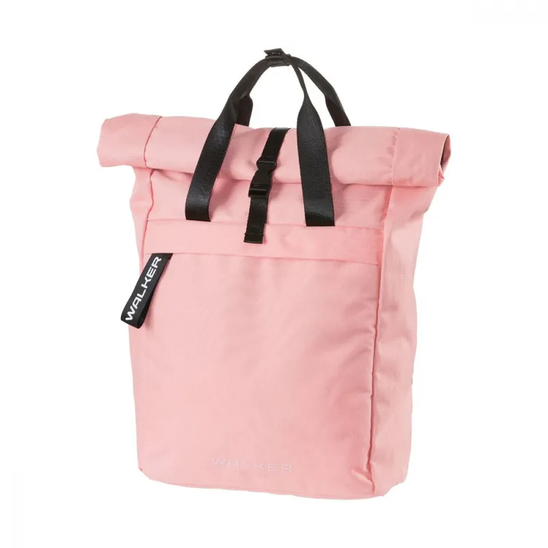 Lichidare de stoc Rucsac Classic Roll Top Pink Sand, Walker by Schneiders, 29 x 40 x 15 cm, 20-23 L, roz
