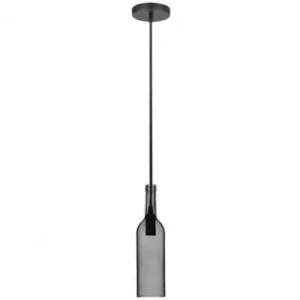 Pendul Tavan Model Sticla Vin Culoare Gri Deschis Doar azi