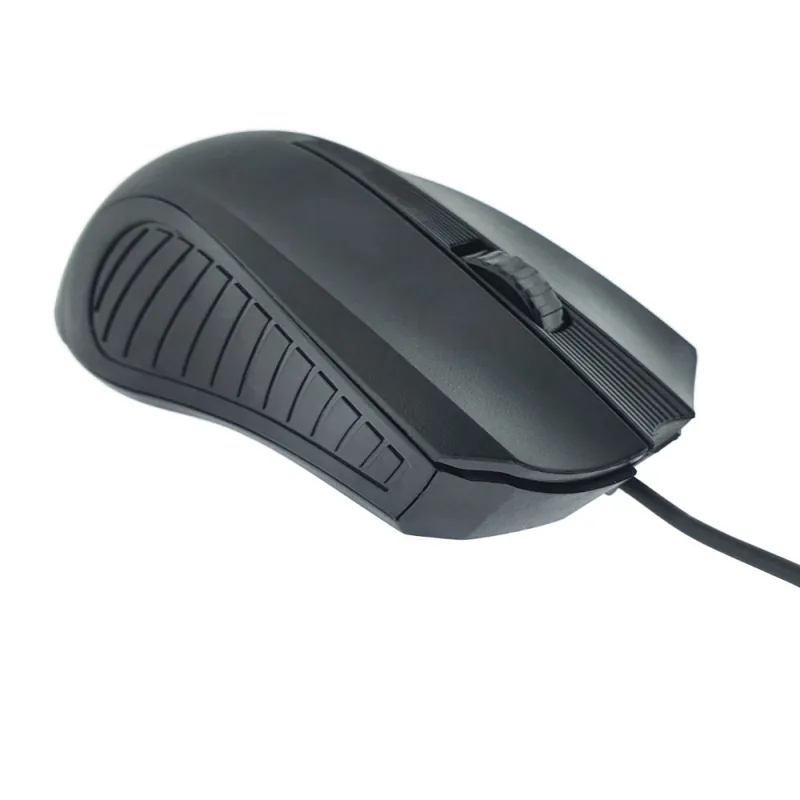 Mouse USB Ergonomic 1200 DPI Cablu 130 cm Negru, dimensiuni 115 x 70 x 35 mm Promoție