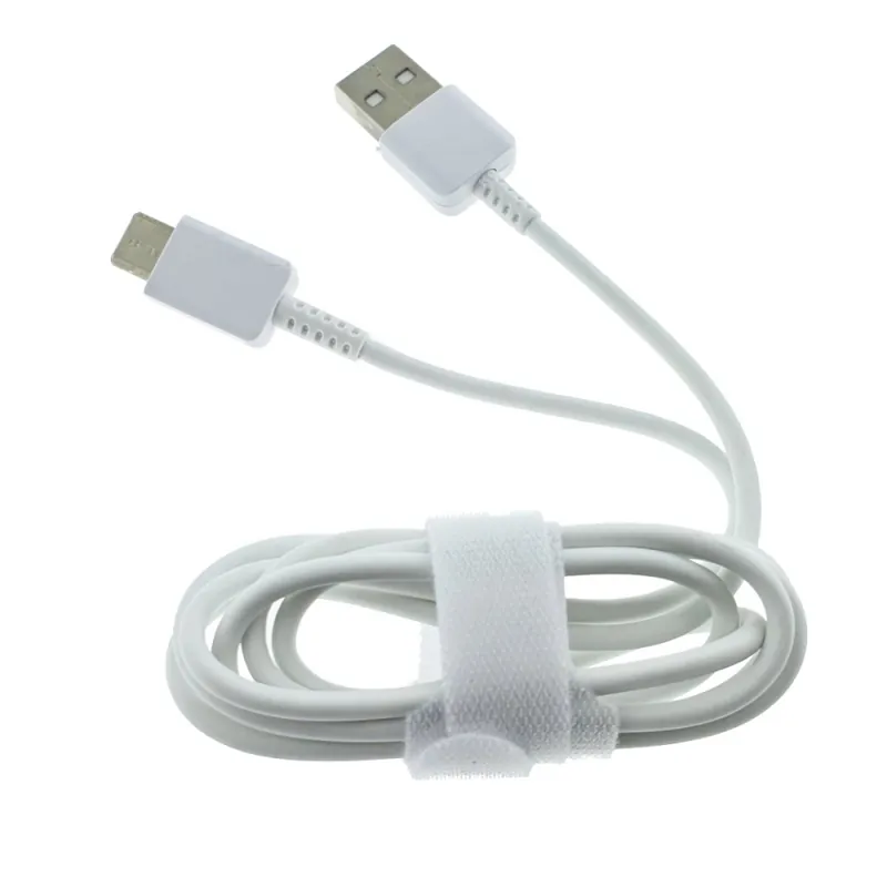 Cablu USB la USB-C, 1m, 2A, pentru Incarcare si Transfer Date, Alb JML-25949 Ofertă specială