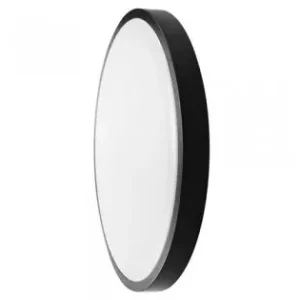 Plafoniera Led 18w Ip44 Cu Senzor 4000k Alb Neutru - Negru Livrare expres