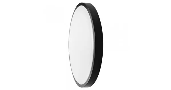 Plafoniera Led 18w Ip44 Cu Senzor 4000k Alb Neutru - Negru Livrare expres