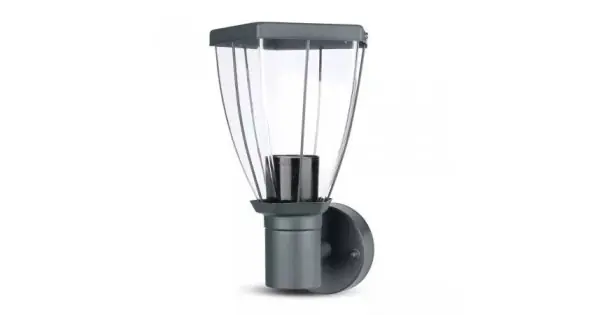 Ofertă exclusivă Lampa De Gradina Montaj Perete Soclu E27 - Negru