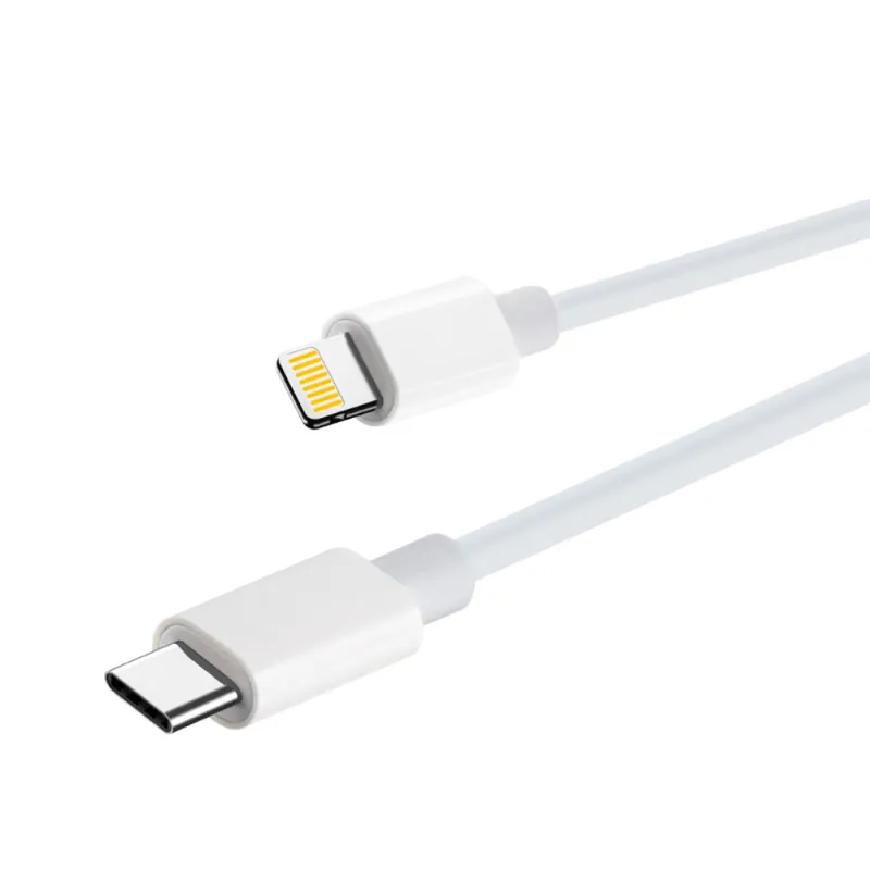 Cablu de Incarcare si Date Maxlife MXUC-05 USB-C la conector tip Lightning, 2m, 20W, Alb, pentru Incarcare Rapida la Distanta Disponibil imediat