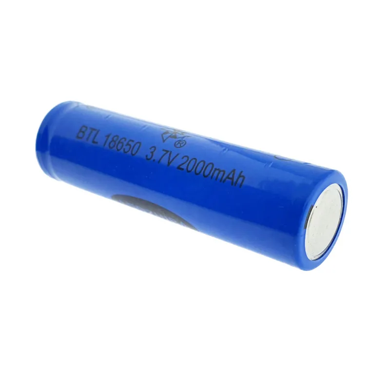 Baterie 18650, 2000mAh, 3.7V, Cap Plat (Flat Top), pentru Pachete de Baterii, Echipamente DIY si Aplicatii cu Curent Mediu Noutate
