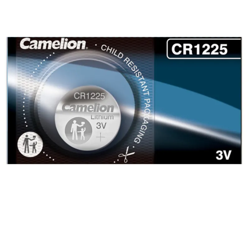 Transport gratuit Baterie Litiu CR1225 3V 50mAh Camelion pentru Chei Auto, Calculatoare, Aparate Medicale