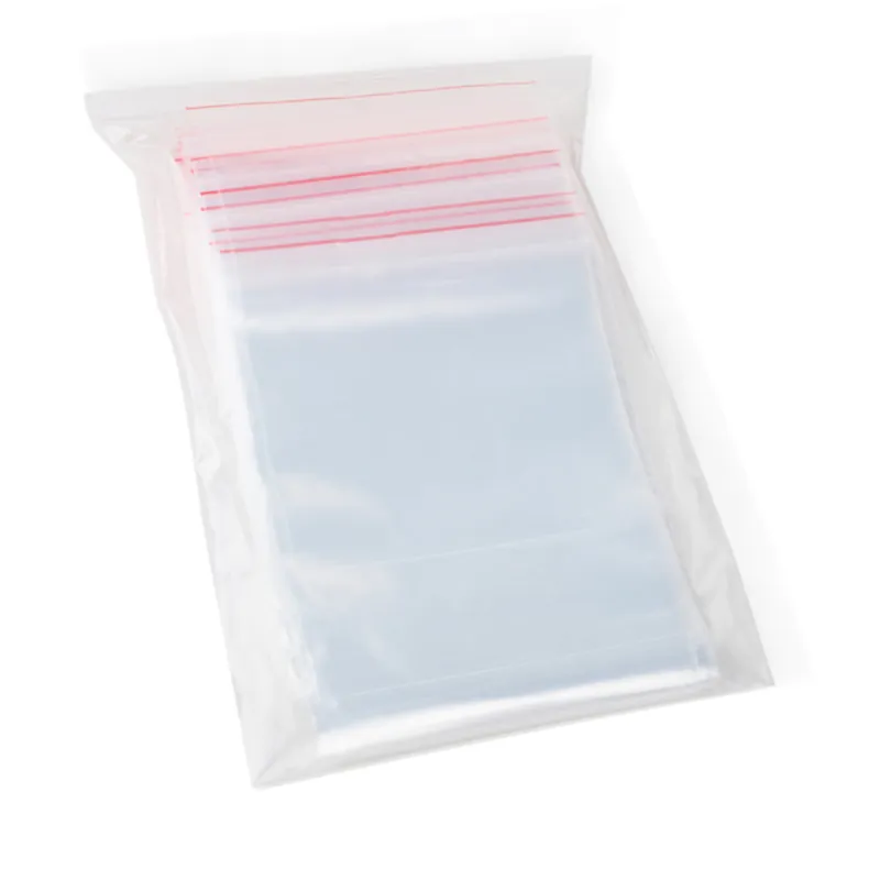 Set 100 Pungi cu Inchidere Zip, 120 x 180 mm, Grosime 40 Microni, din Polietilena Rezistenta, Reutilizabile pentru Organizare Versatila si Ambalare Sigura Nu rata