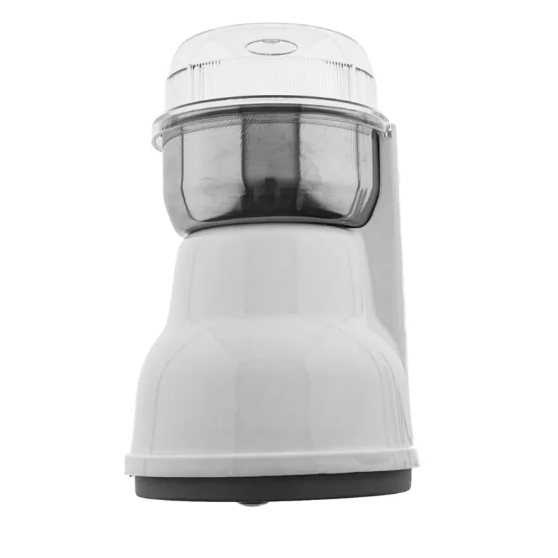 Coffee Grinder Cu Lama, Alb, pentru Cafea Proaspata Macinata, Utilizare Versatila la Espresso, Filtru, Ibric si Condimente, cu Functie Puls si Design Compact Alb, 91518 Premium