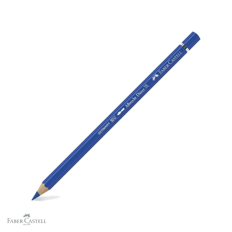 Creion colorat acuarela Faber-Castell Albrecht Durer 144 albastru cobalt-verzui, mina 3.8mm, pentru artisti Livrare rapidă