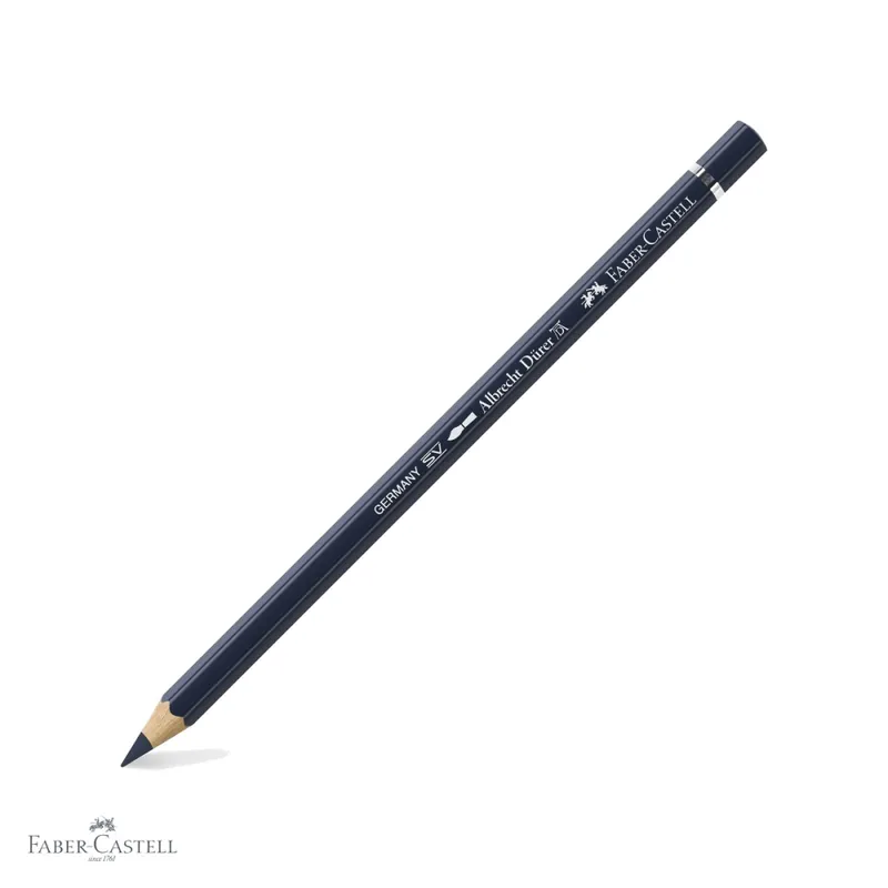 Creion colorat acuarela Faber-Castell Albrecht Durer, indigo inchis 157, mina 3.8mm, pentru artisti Mai ieftin