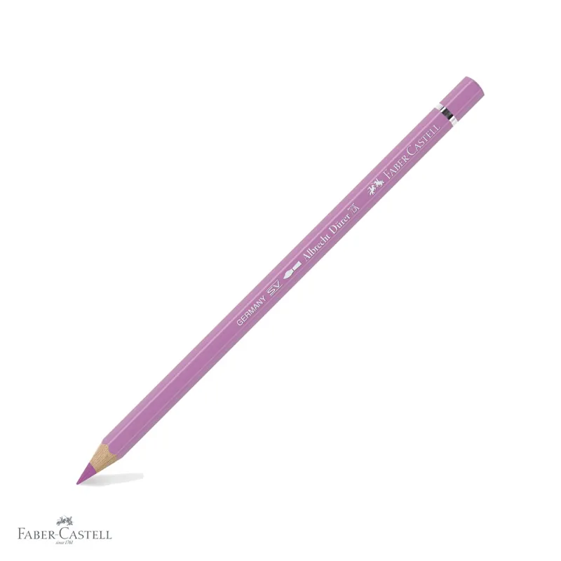 Creion colorat acuarela Faber-Castell Albrecht Durer, magenta deschis 119, mina 3.8mm, pentru artisti Bestseller