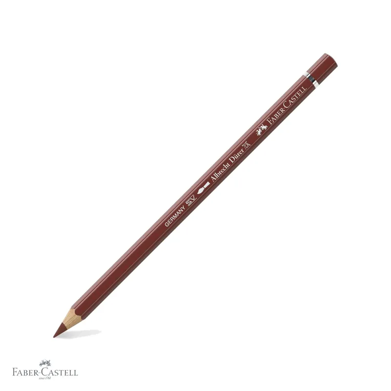 Creion colorat acuarela Faber-Castell Albrecht Durer rosu indian 192, mina 3.8mm, pentru artisti Transport gratuit