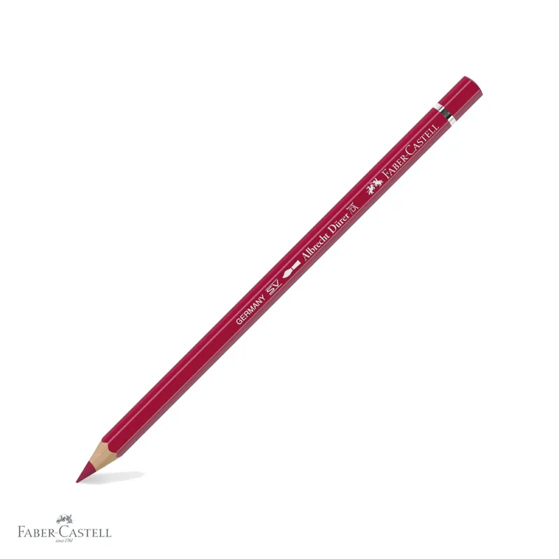 Creion colorat acuarela Faber-Castell Albrecht Durer, rosu stacojiu 226, mina 3.8mm, pentru artisti Plată sigură